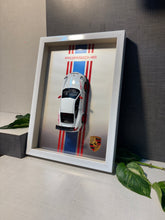 PORSCHE 911 GT3RS WHITE 7.5x10.5 in